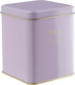 TIN TIN fém teás doboz, pasztell lila 790 ml