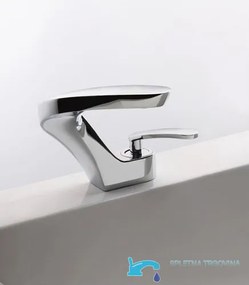 Mosdócsaptelep EYN KA17318 LED-világítással, króm, fekete és fehér kivitelben