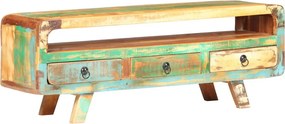 vidaXL tömör újrahasznosított fa TV-szekrény 117 x 30 x 41 cm