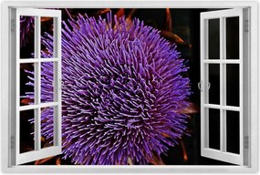 Poszter 60x40 Virág Lila Csipkebogyó