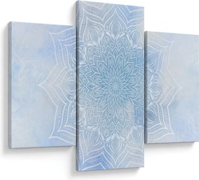 Kép - Téli mandala (90x60 cm)