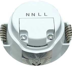 LED Fürdőszobai beépíthető lámpa LED/8W/230V 4000K IP65 fekete