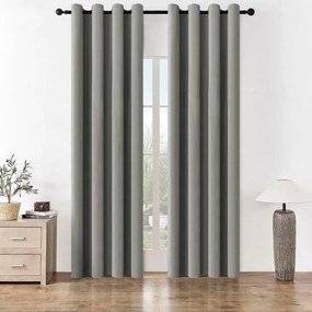 4Home Manila sötétítő függöny szürkészöld, 150 x 250 cm