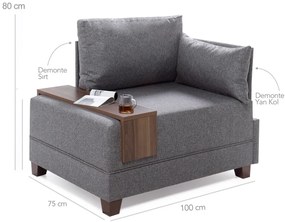 Fotel Fly Jobbos - Bézs v2