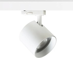 RENDL IRIS 9 pro tříokr. lištu bílá 230V LED 12W 24° 3000K