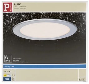 Paulmann 92075 - LED/18W IP44 Fürdőszobai beépíthető lámpa QUALITY LINE 230V