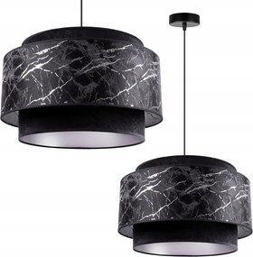 Mennyezeti Lámpa Lógó Csillár Szimpla Lámpabúra Fekete Étkező Nappali