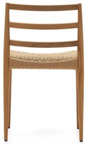 Natúr színű tölgyfa étkezőszék szett 2 db-os Analy – Kave Home