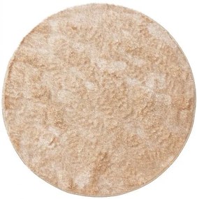 Shaggy szőnyeg Francis Cream o 160 cm kör alakú