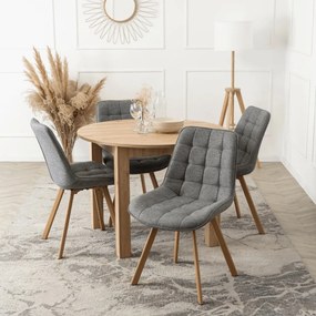 Kihúzható étkezőasztal 102–142 cm méretben, artisan tölgy színben HARRY