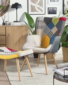Fotel VIADENE (patchwork). 1022888