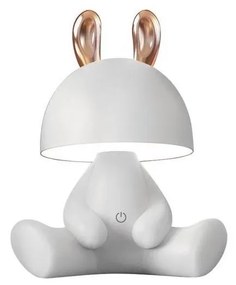 Zuma Line Zuma Line KDR-6301-WH - LED Gyermek érintős asztali lámpa BUNNY LED/3W/230V ZL0640