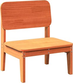 vidaXL viaszbarna tömör fenyőfa kerti szék 60x52,5x72 cm