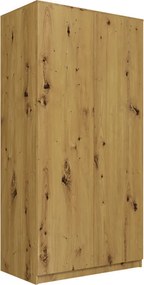 SD-90 gardróbszekrény, tölgy