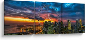 Kép - Urban (órával) (90x30 cm)