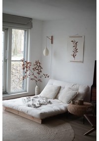Sötétkék kinyitható kanapé 140 cm Roots – Karup Design