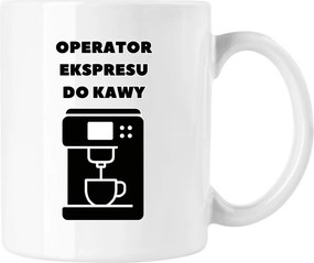 Kávéfőző bögre fehér 330ml