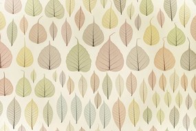 Poszter 45x30cm Csontváz levelek, Assaf Frank