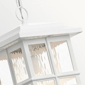 Elstead Lighting BEACON SQUARE KL-BEACON-SQUARE8-WHT Függőlámpa 1x60W/E27 IP44