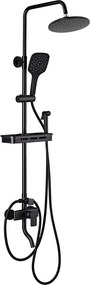 Niagara MattBlack komplett zuhanyrendszer TT-1103