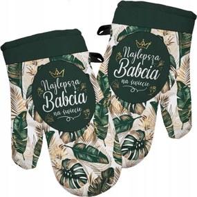 Konyhai kesztyű szett Nagymama Napjára