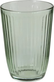 LINEE üveg pohár 390ml, zöld