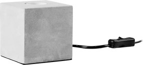 STILO asztali lámpa beton 10x10cm
