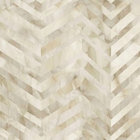 3D Geometrikus Cikk-cakk Mintás Flizelin Tapéta