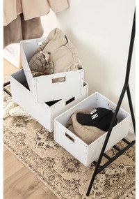 Fehér karton tárolódoboz szett 3 db-os Ture – Bigso Box of Sweden