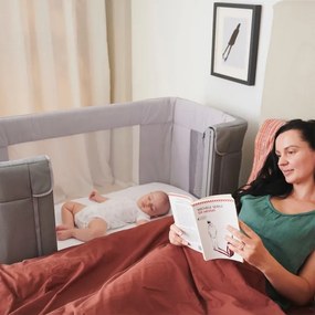 Chicco - Bölcső 3in1 3v1 NEXT2ME FOREVER söt. szürke