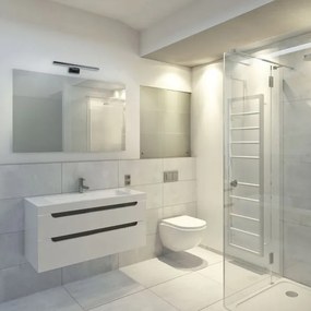 LED fürdőszobai falilámpa SHINE LED/7W/230V 30 cm IP44 fekete