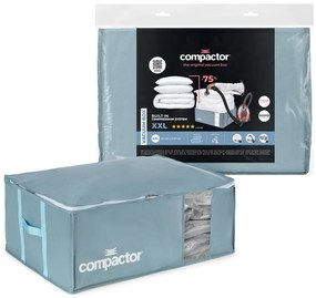 Vákuumos műanyag ruhatároló doboz 65x45x27 cm Blue Edition – Compactor