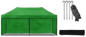 Összecsukható sátor 3x6 Zöld All-in-One