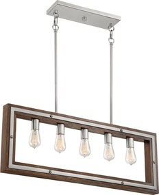 Quoizel vintage függeszték westerly polírozott nikkel elsqzs-wty536bn