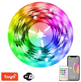 Immax NEO 07775L- LED RGB+CCT Dimmelhető szalag 48W/230V 10 m IP65 Wi-Fi Tuya + távirányító