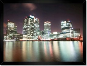 Poszterek keretben 40x30 Megvilágított London éjszaka