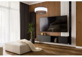 Csillár zsinóron CORSA 1xE27/60W/230V fehér/barna