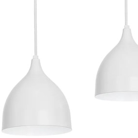 Csillár zsinóron NOAK 4xE27/15W/230V szürke