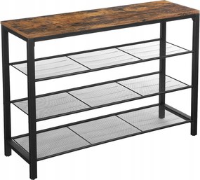 Vasagle Rongy cipőtartó, barna