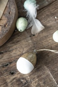 IB Laursen Fehér-barna lógó húsvéti tojás