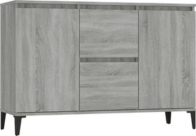 vidaXL szürke sonoma színű szerelt fa tálalószekrény 102 x 35 x 70 cm