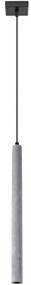 Sollux Sollux SL.1271 - Csillár zsinóron PASTELO 1xG9/8W/230V beton SLX0962