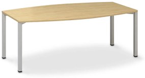 ProOffice tárgyalóasztal 200 x 110 cm, vadkörte