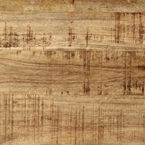 tömör nyers mangófa étkezőasztal 120 x 55 x 76 cm