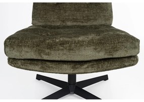 Zöld forgó fotel Kai – White Label