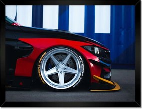 Poszterek keretben 40x30 Sportos csőr Autó