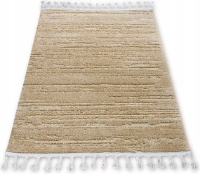 Szőnyeg 160x220 Boho Berber Nappali Hálószoba Bézs