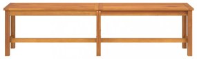 tömör akácfa kerti pad 180 x 35 x 45 cm