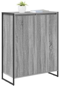 Cipőszekrény tárolóval Szürke Sonoma 79 x 36 x 100 cm Faanyag