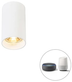 Intelligens, modern spot fehér, WiFi GU10 fényforrással - Tuba